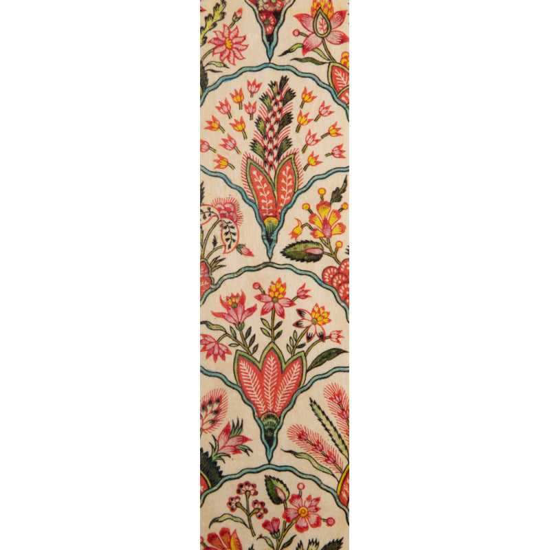 Marque-pages en bois toile de jouy éventails W