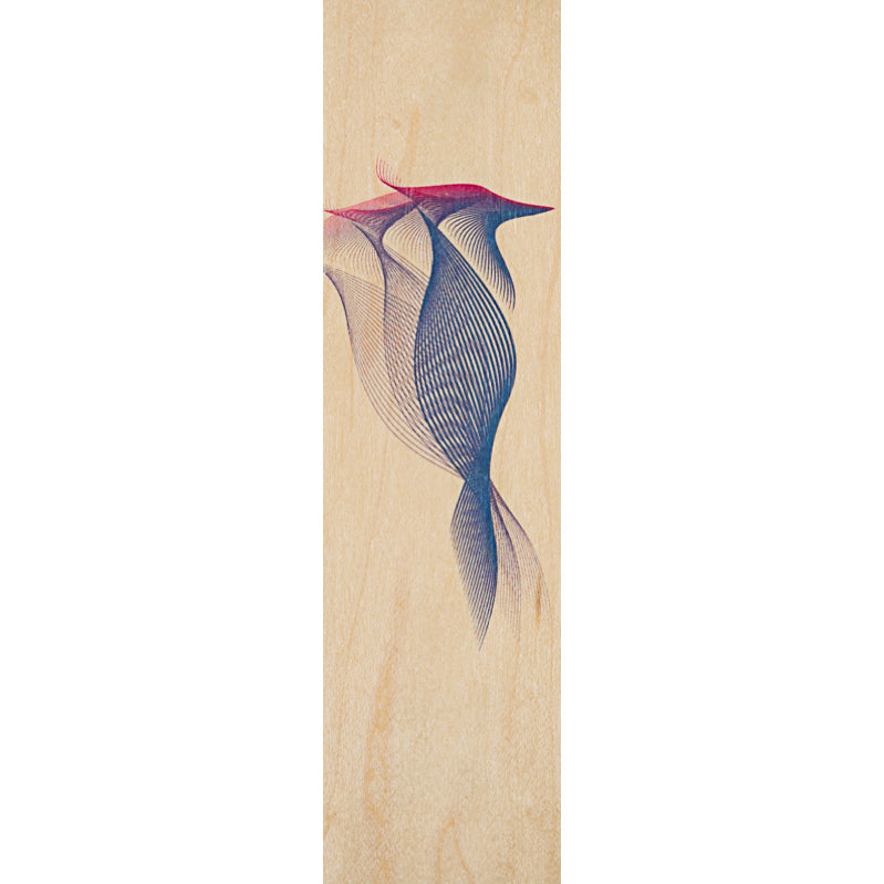 Marque-pages en bois woodys violet W