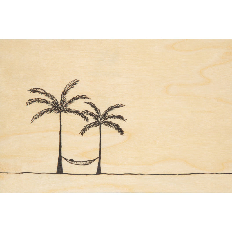 Carte en bois netb hamac W