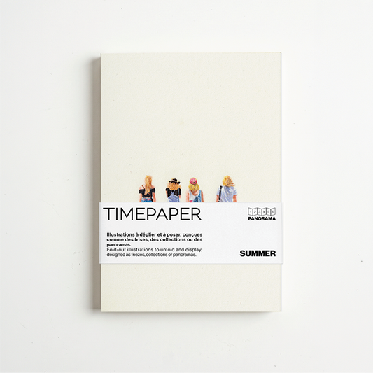 Panorama Summer — 6 illustrations à déplier ou à poser