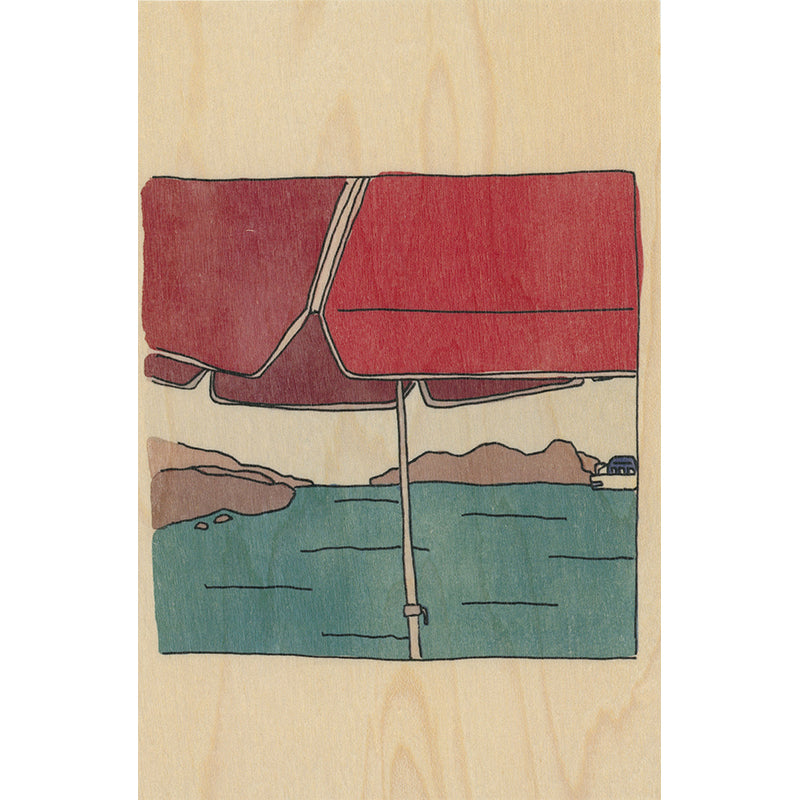 Carte en bois le sud Mugel W