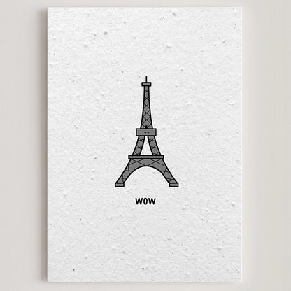carte papier ensemencé fleurs sauvages écologique
