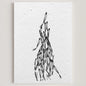 Folded seed paper greeting card anchovies S