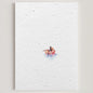 Carte double en papier ensemencé buoy S