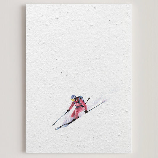 carte papier ensemencé fleurs sauvages écologique