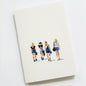 Cahier en papier FSC A6 carré-piqué girls P