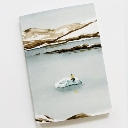 Cahier en papier FSC A6 carré-piqué lonely P