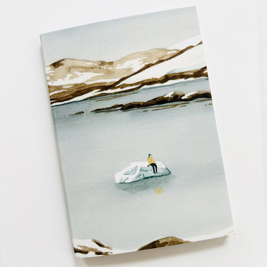 Cahier en papier FSC A6 carré-piqué lonely P