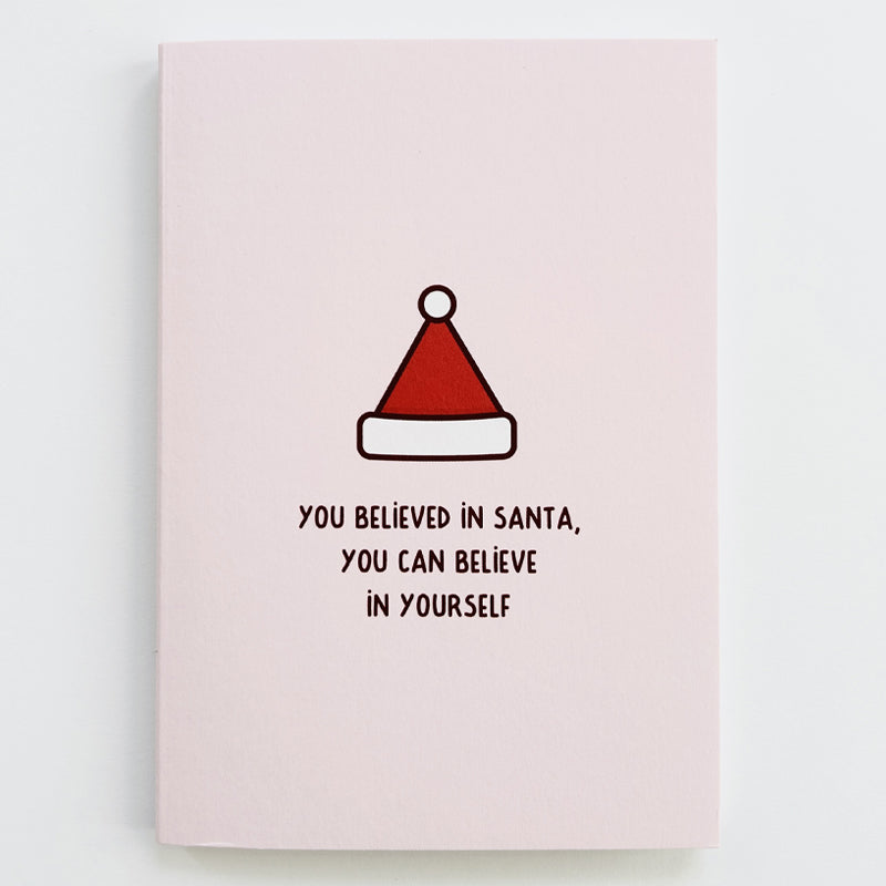 Carnet en papier FSC A6 carré-piqué Santa S