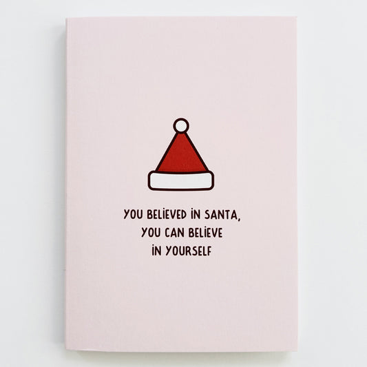 Cahier en papier FSC A6 carré-piqué Santa P