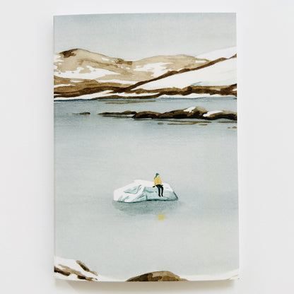 Cahier en papier FSC A6 carré-piqué lonely P