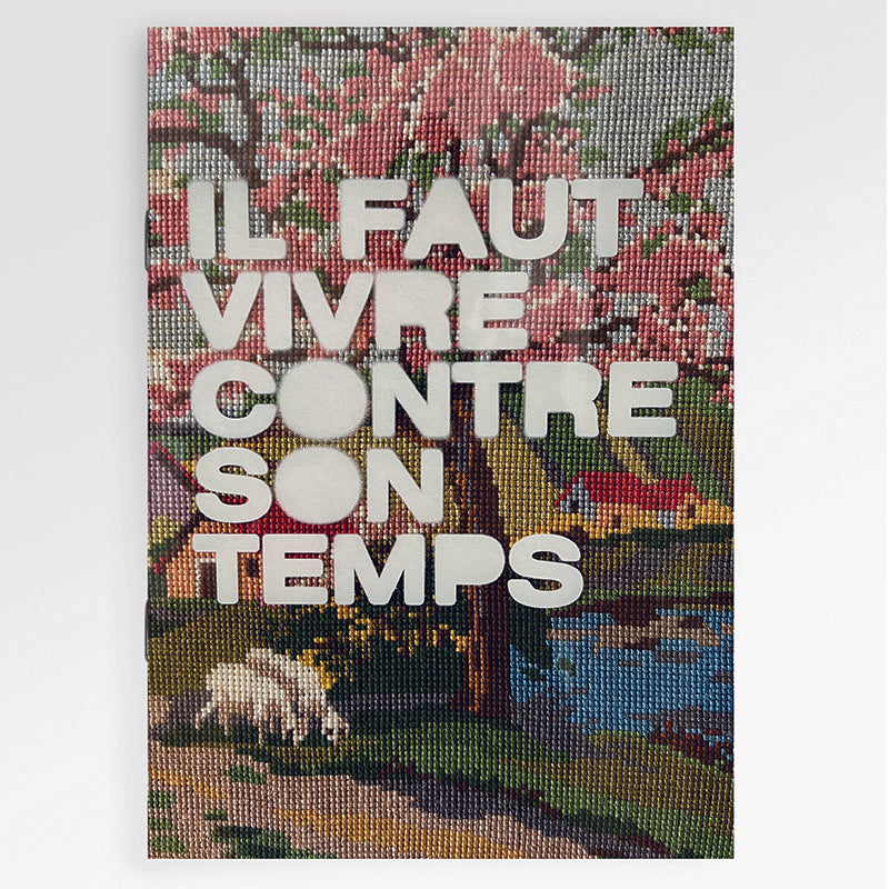 Carnet en papier FSC A6 carré-piqué temps S