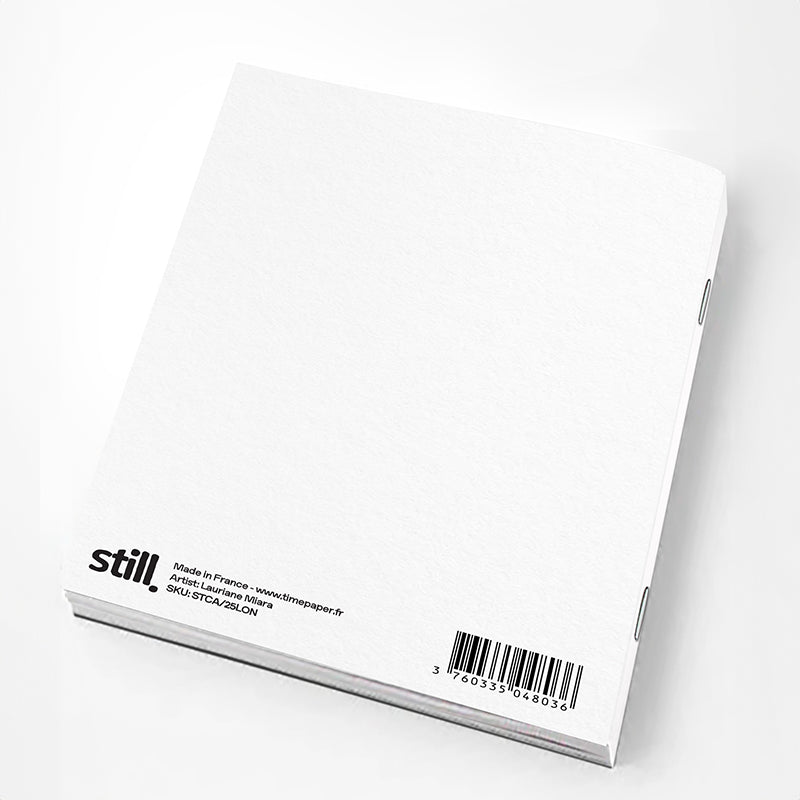 Carnet en papier FSC A6 carré-piqué lonely S