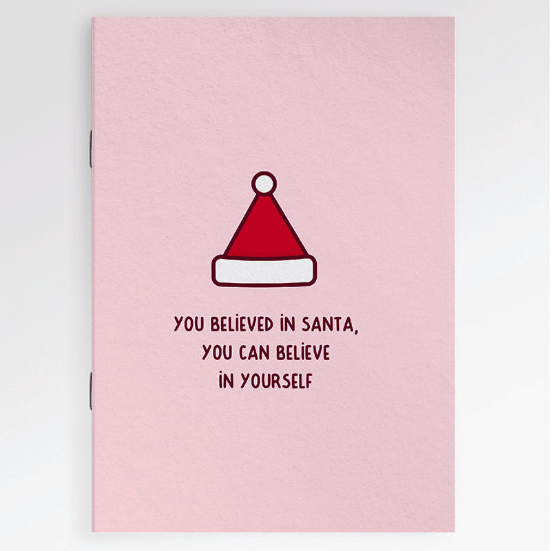 Carnet en papier FSC A6 carré-piqué Santa S