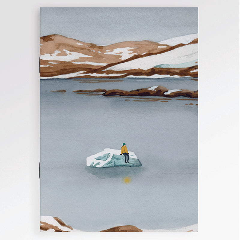 Carnet en papier FSC A6 carré-piqué lonely S