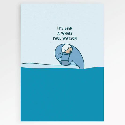 Carte en papier FSC Paul Watson P