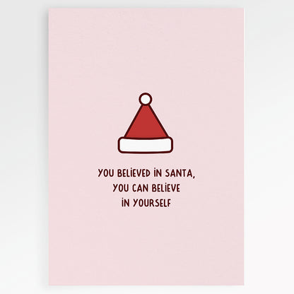 Carte en papier FSC Santa P