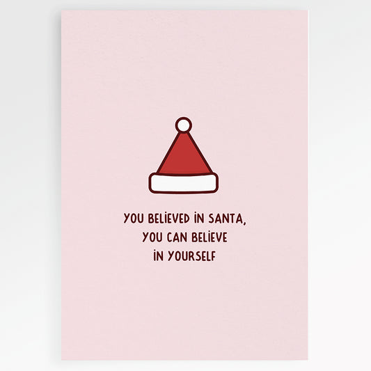 Carte en papier FSC Santa P