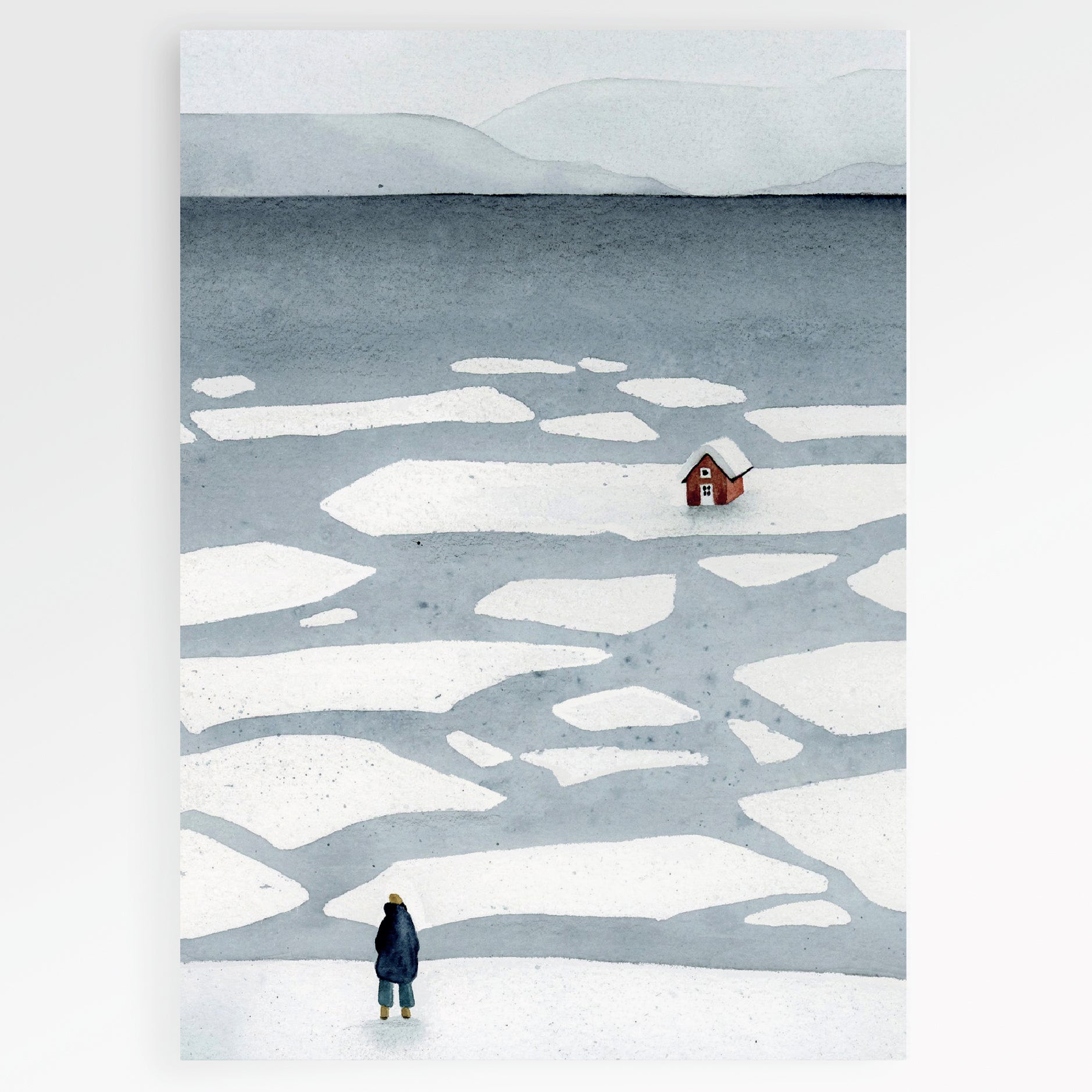 Carte en papier FSC cabin S