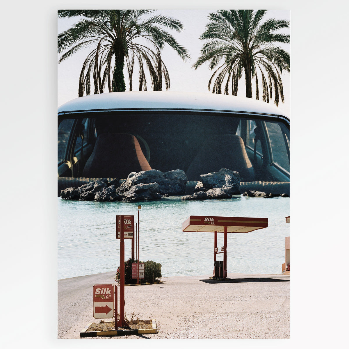 Carte en papier FSC gasoline beach P