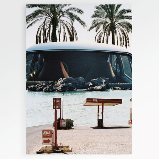 Carte en papier FSC gasoline beach P