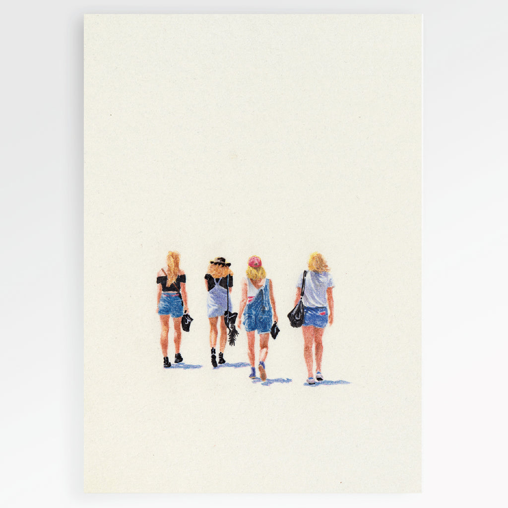 Carte en papier FSC girls S