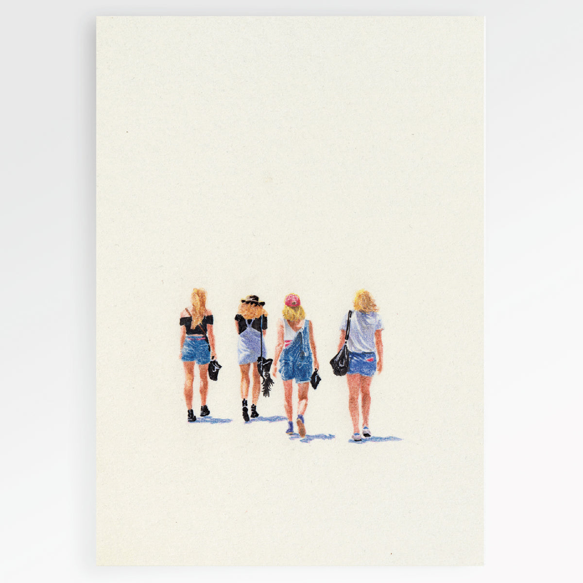Carte en papier FSC girls P