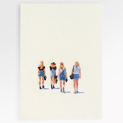 Carte en papier FSC girls P