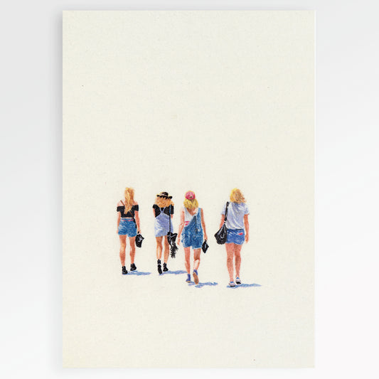 Carte en papier FSC girls P