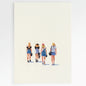Carte en papier FSC girls P