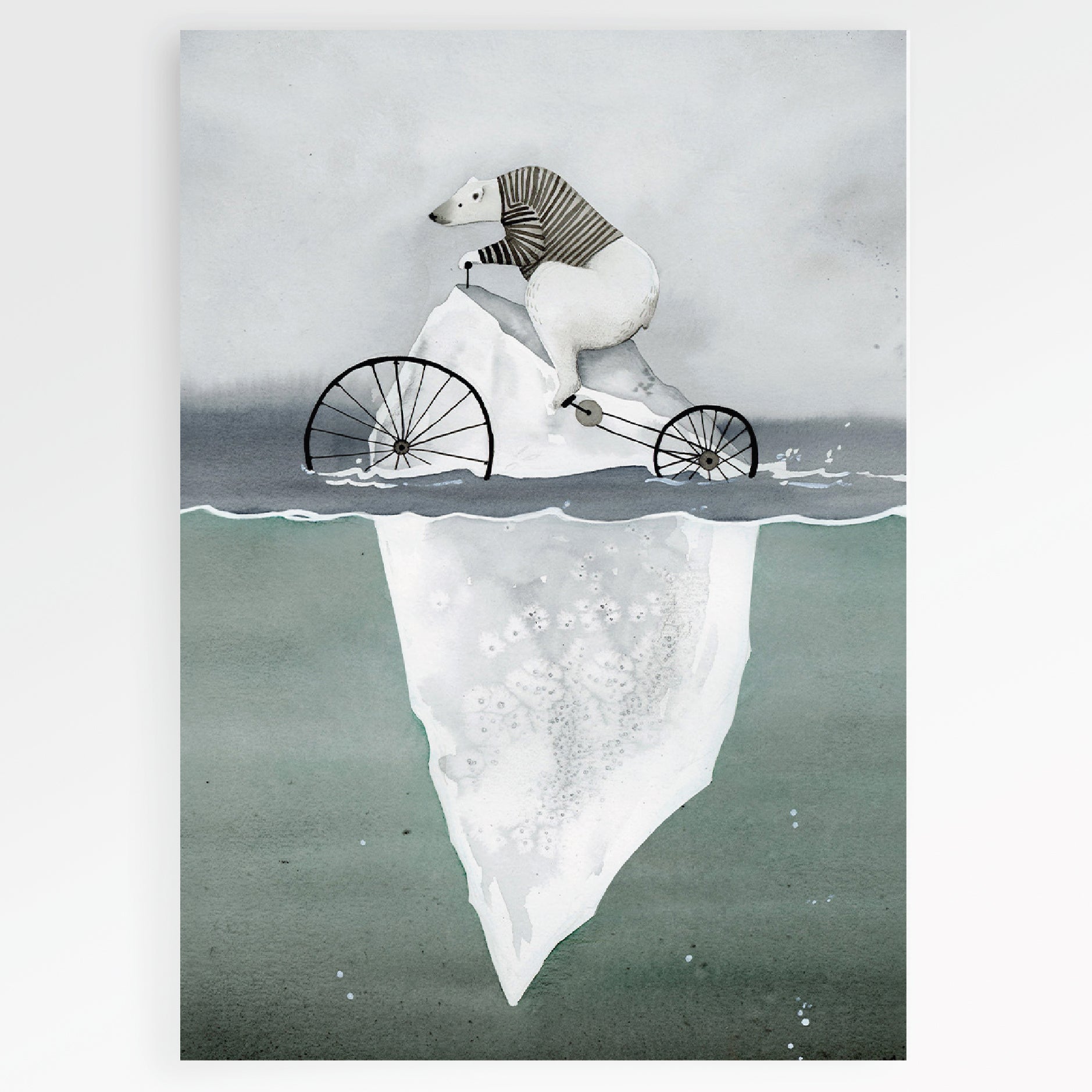 Carte en papier FSC icebear S