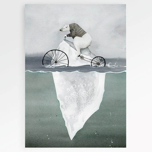 Carte en papier FSC icebear P