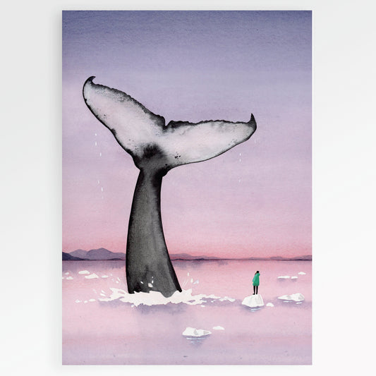 Carte en papier FSC le plongeon P