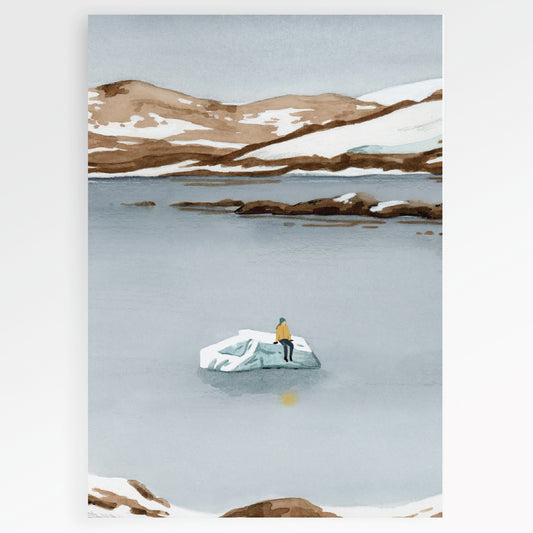 Carte en papier FSC lonely P