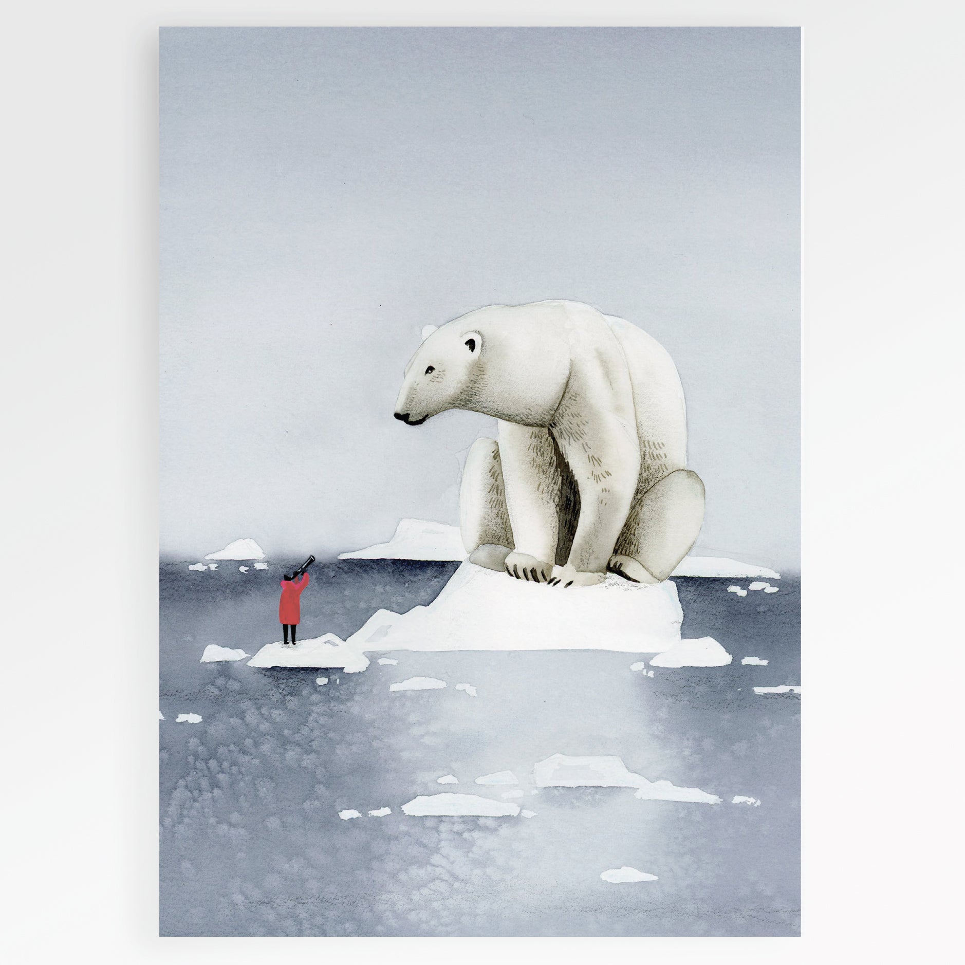 Carte en papier FSC longue-vue S