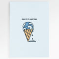 Carte en papier FSC melting S