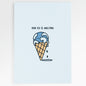 Carte en papier FSC melting P