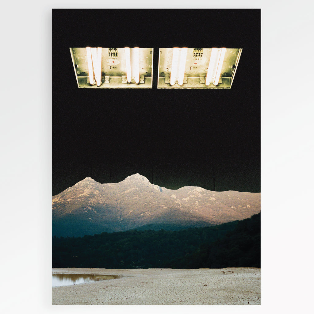 Carte en papier FSC neon lights S