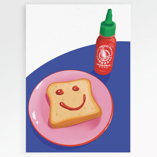 Carte en papier FSC sriracha P
