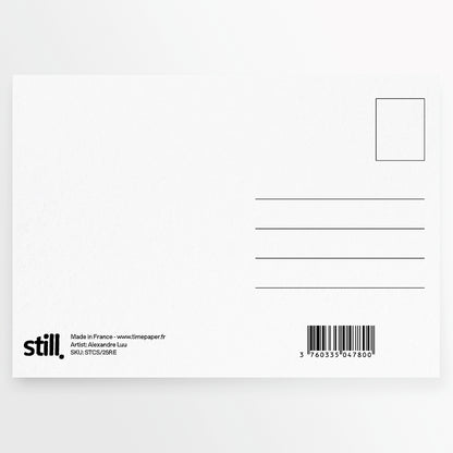 Carte en papier FSC reflet P