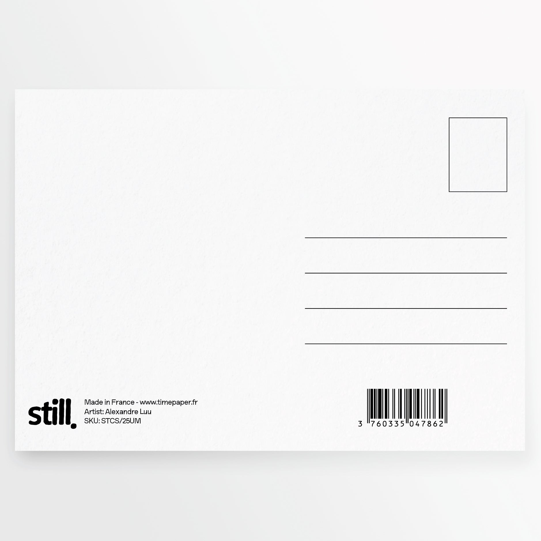 Carte en papier FSC umbrella S