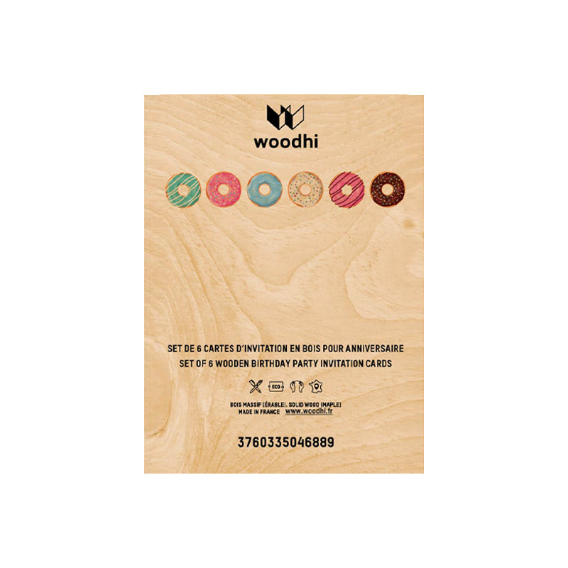 Birthday set donuts X 6 W