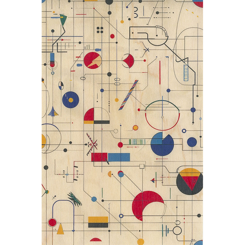 Carte en bois AI planets W