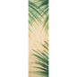 Wood bookmark aqua ferns W