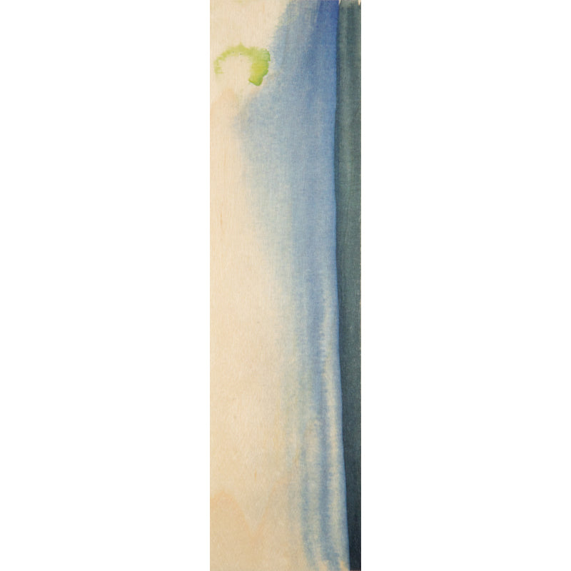 Marque-pages en bois aqua green stain W