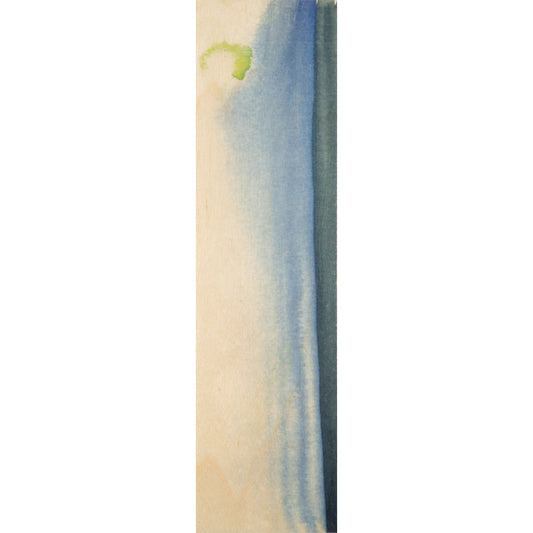 Marque-pages en bois aqua green stain W