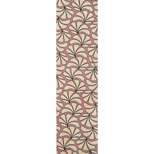 Marque-pages en bois art deco white leaves W