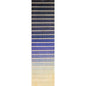 Marque-pages en bois BNF dégradé couleurs bleu W