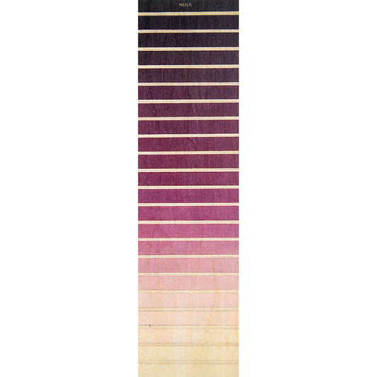 Marque-pages en bois BNF dégradé couleurs violet W