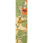 Marque-pages en bois BNF fleurs capucine W